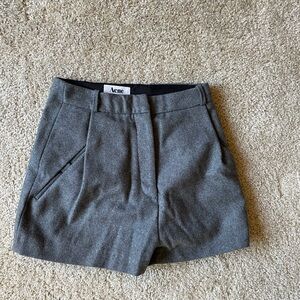 Acne Wool Shorts